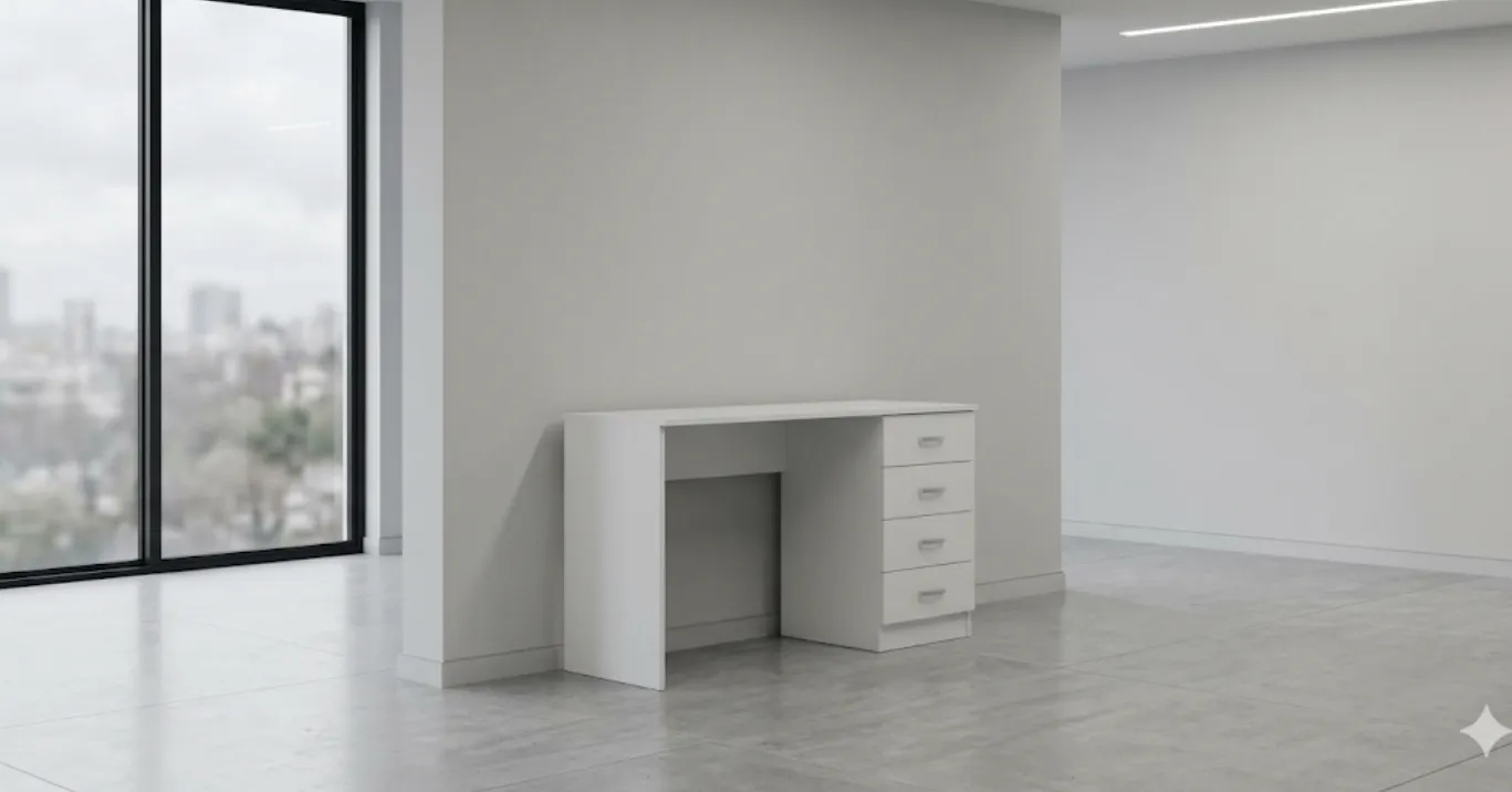 Mesa de Escritório com Gaveteiro